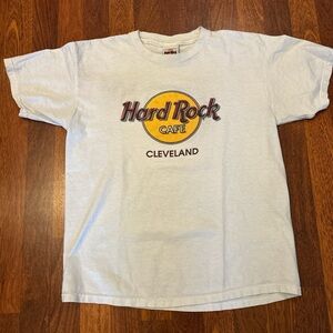 Hard Rock Cafe Cleveland Retro Tshirt Size Medium Made In USA